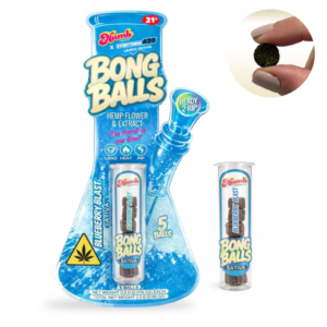 Numb x Everything 420 THC Bong Balls - Blueberry Blast (S)