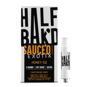 Half Bakd Sauced Exotix Honey OZ Cartridge - 2000mg