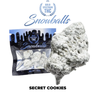 Gold Spectrum Secret Cookies Snowballs THC-A Flower - 1g