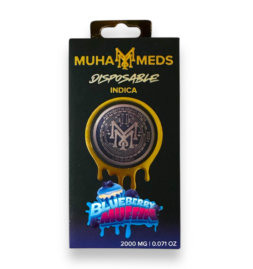 Muha Meds Blueberry Muffin Disposable