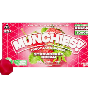 Munchies Froot Jam Delta 9 Gummies - 1000mg