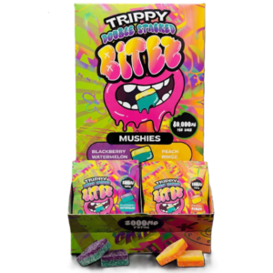 Trippy Double Stacked Mushroom Bitez - 2000mg (2ct)