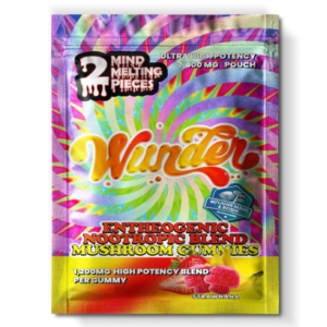 Wunder Ultra High Potency Entheogenic Mushroom Gummies - 2400mg