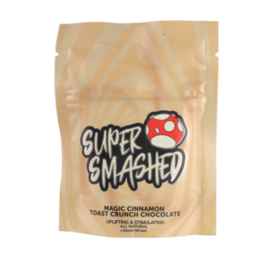 Super Smashed Magic Mushroom Chocolate Squares